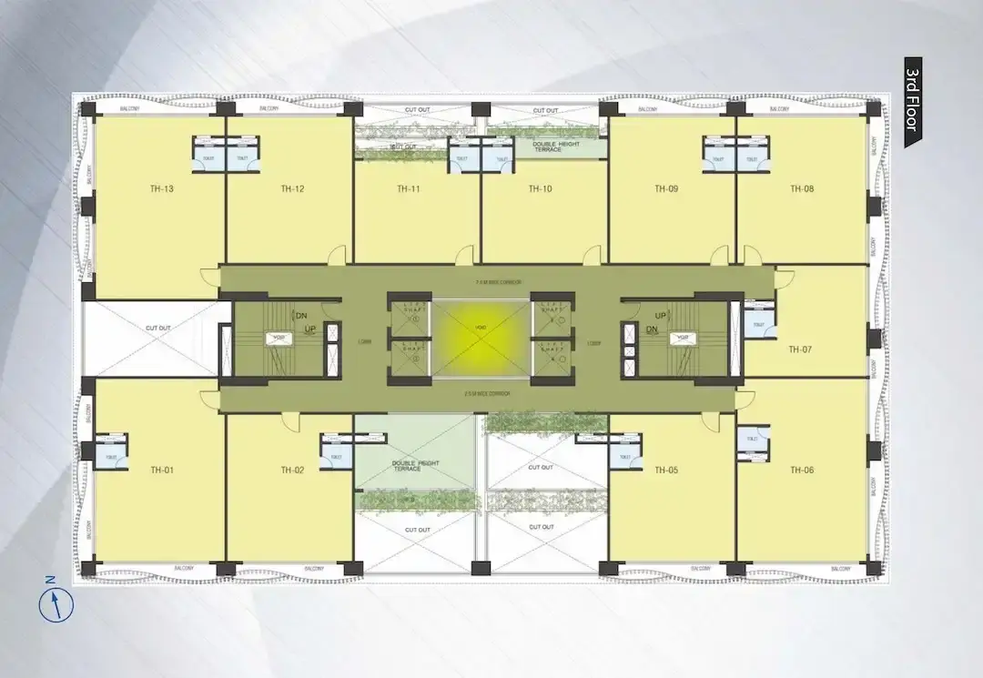 Emami Business Bay Floor Plans
