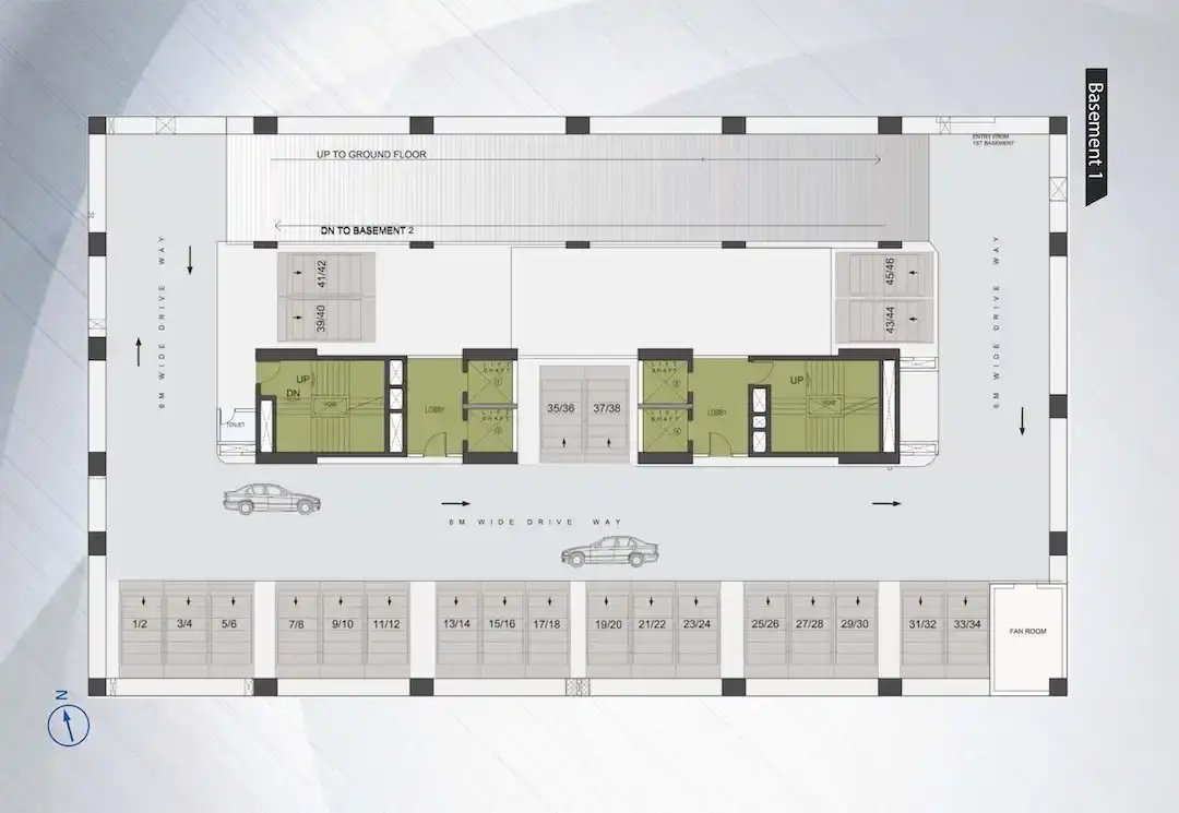 Emami Business Bay Floor Plans