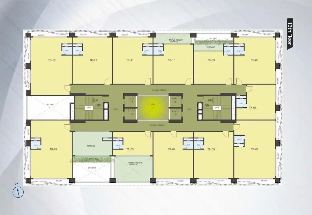 Emami Business Bay Floor Plans